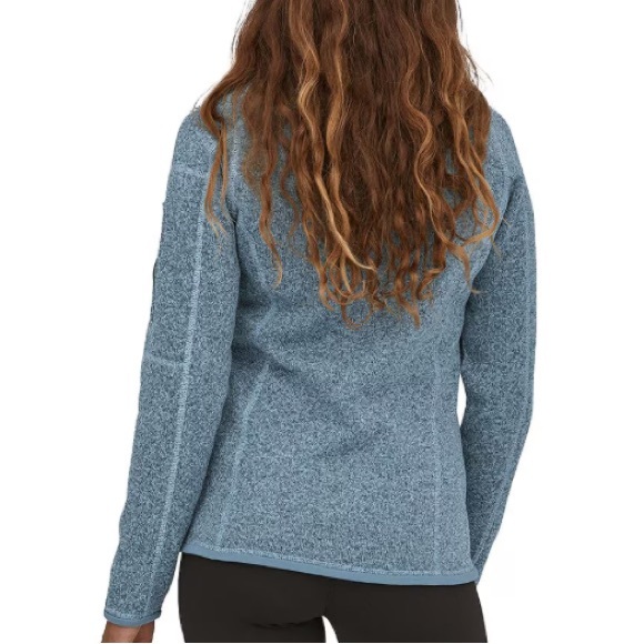 Patagonia M Better Sweater Steam Blue Quarter Zip Jacket EUC - Picture 2 of 15